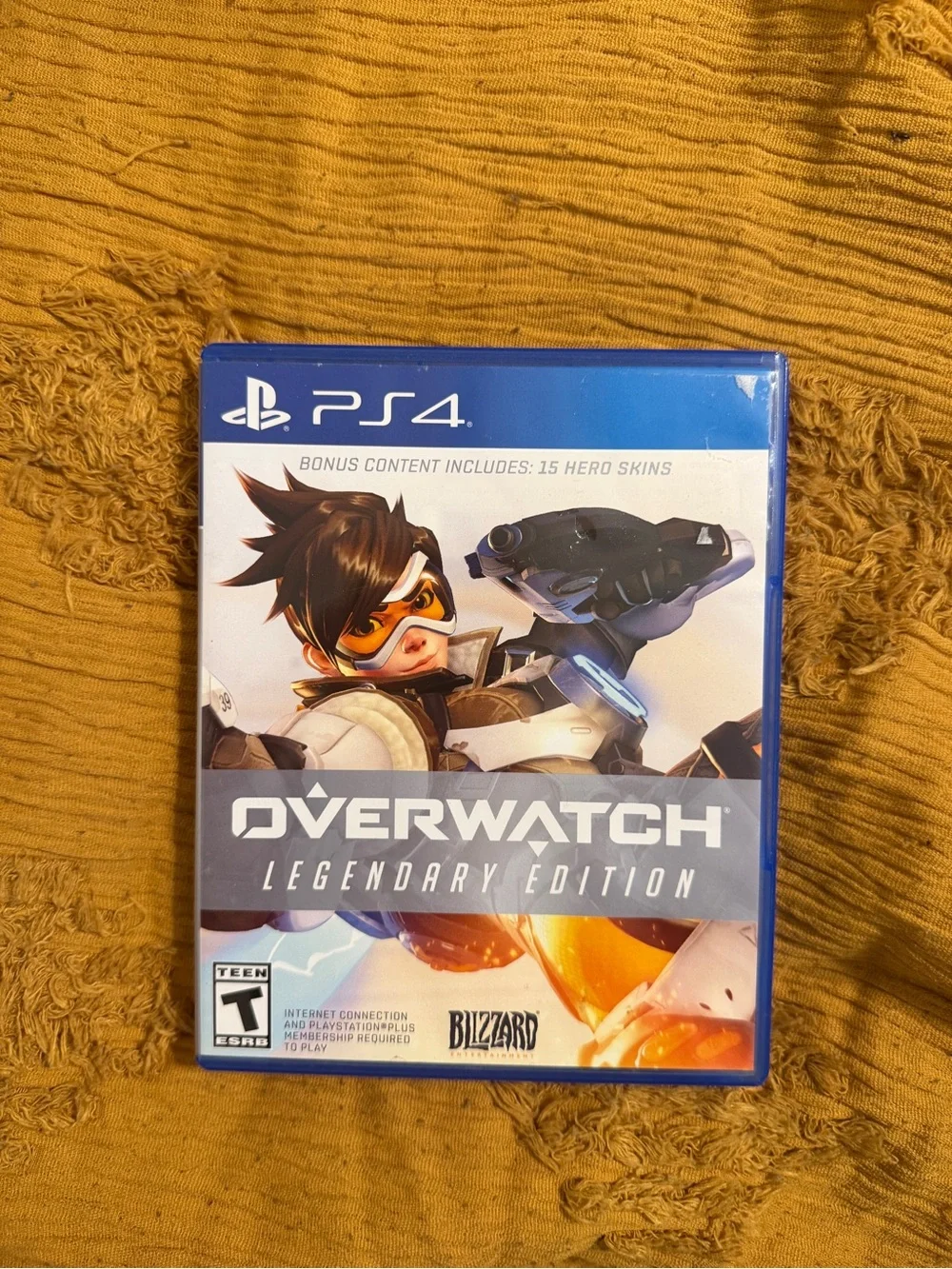 Sony PS4 Overwatch Legendary Edition - White & Blue Cover